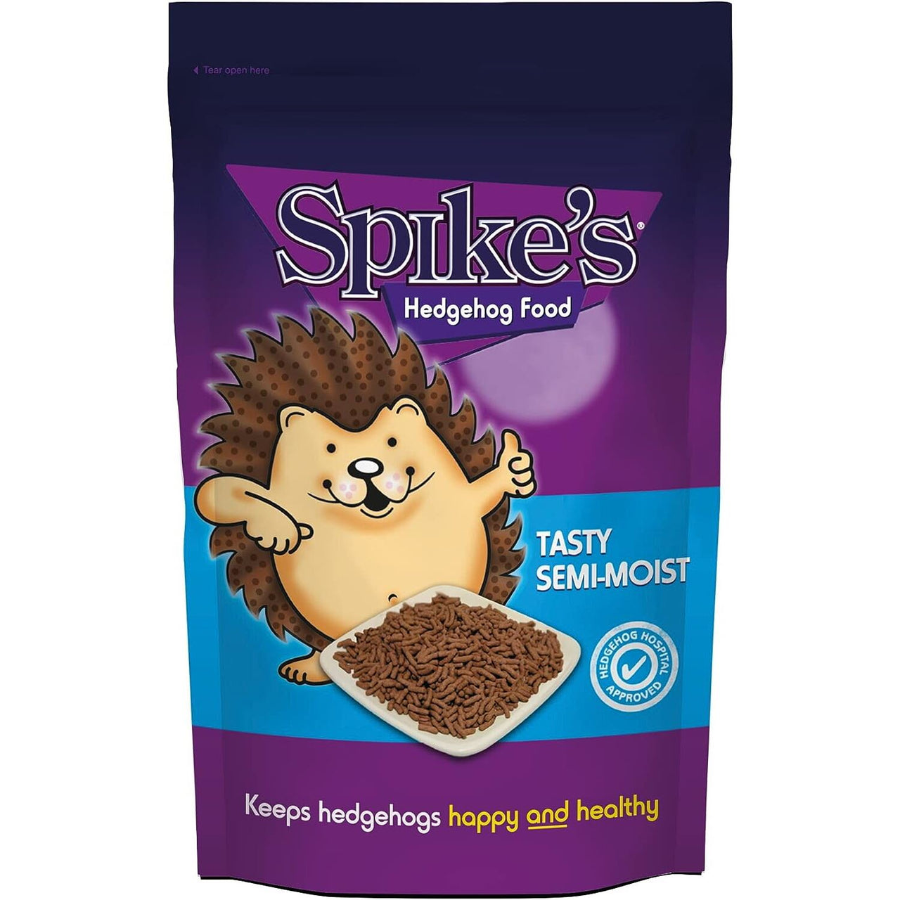 Spikes - Tasty Semi-Moist Hedgehog Food, 1.3kg Pack