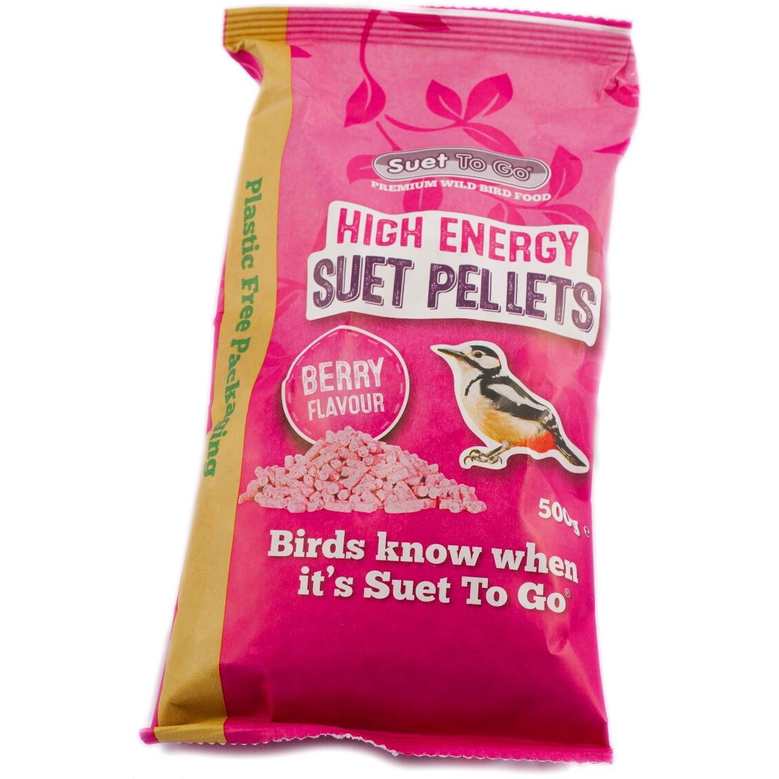 Suet To Go - Suet Pellets Berry, 500g Pack