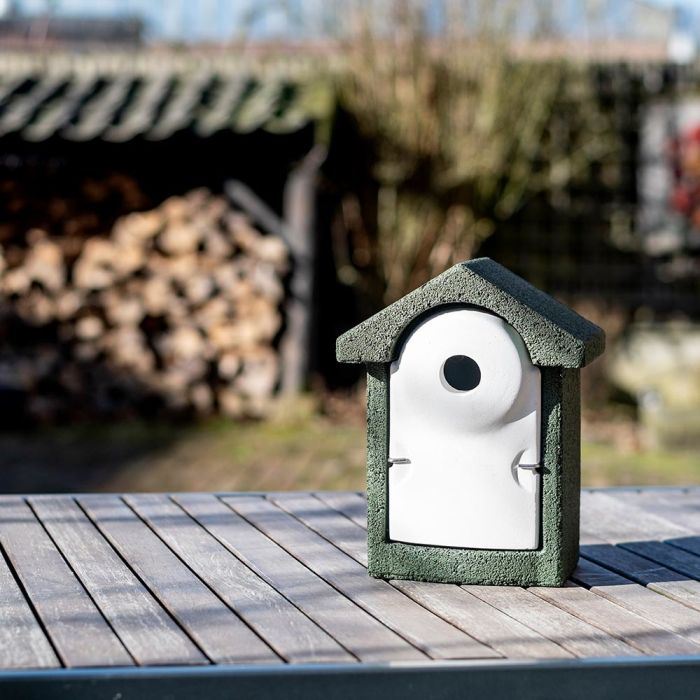 National Trust - WoodStone 32mm Nest Box – New Forest Bird Foods