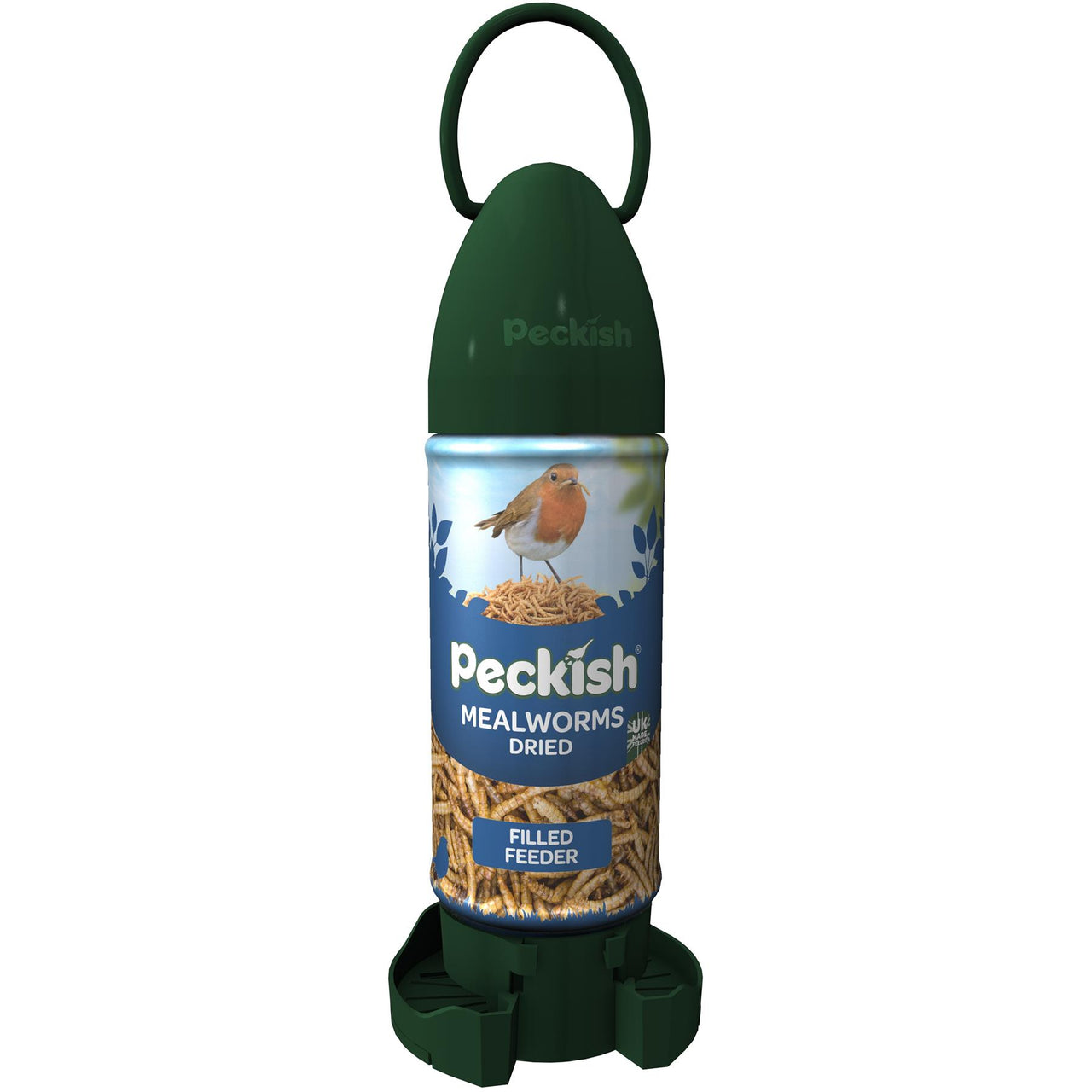 Peckish - Filled 2 Port Mealworm Feeder