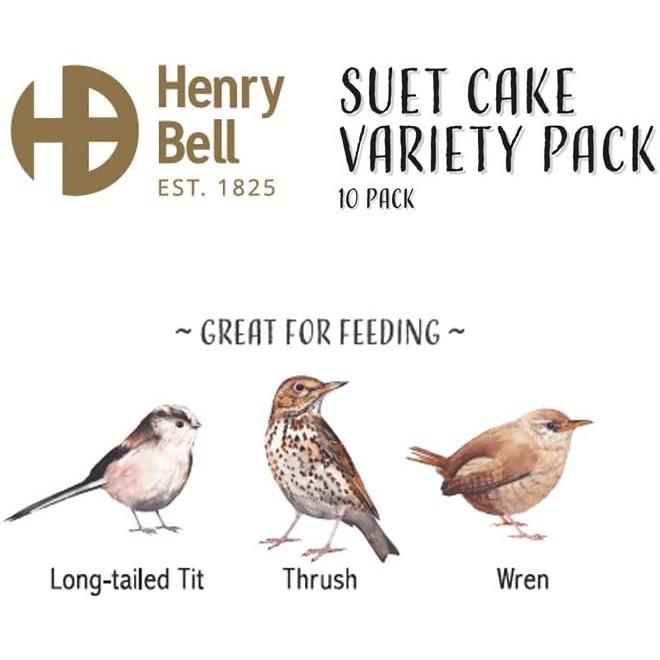 Henry Bell - Suet Cake Variety, 10pcs Pack