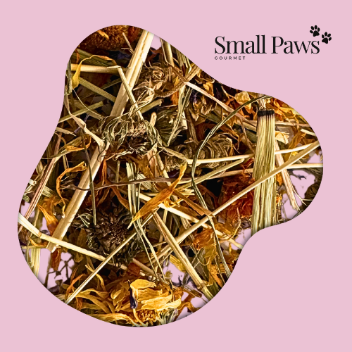 Timothy Hay with Flowers (Delivery Only)