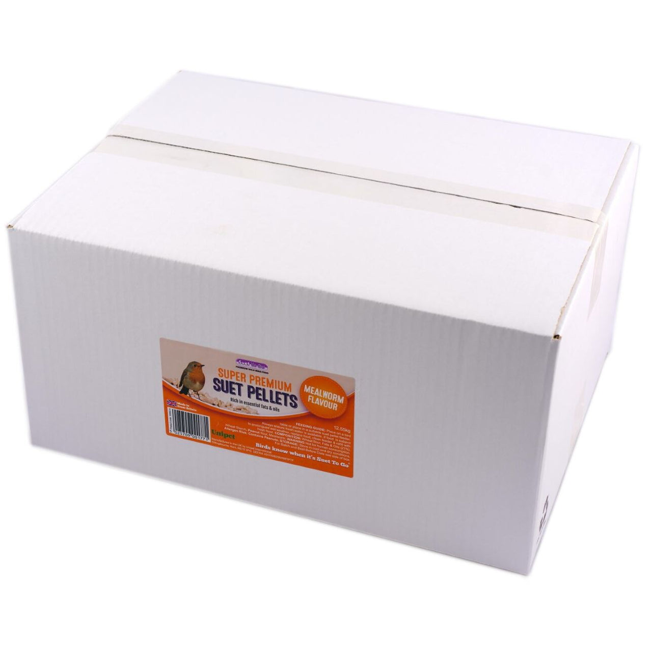 Suet To Go - Suet Pellets Mealworm, 12.55kg Box