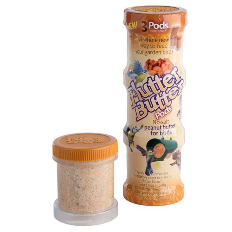 Flutter Buutter Flutter Butter - Original, 3x170g Pods – New Forest Bird Foods