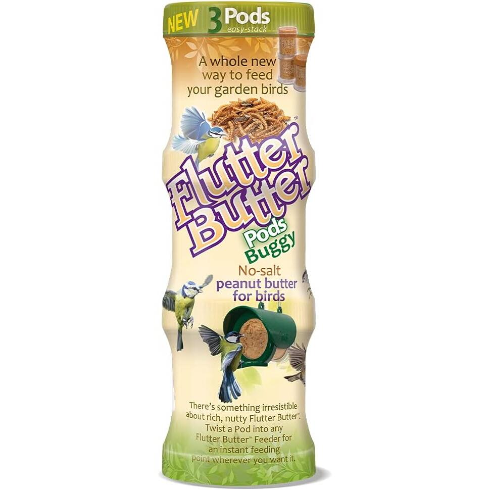 Flutter Butter - Buggy, 3x170g Pods