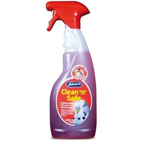 Johnson's - Clean 'N' Safe Birds Disinfectant, 500ml Bottle