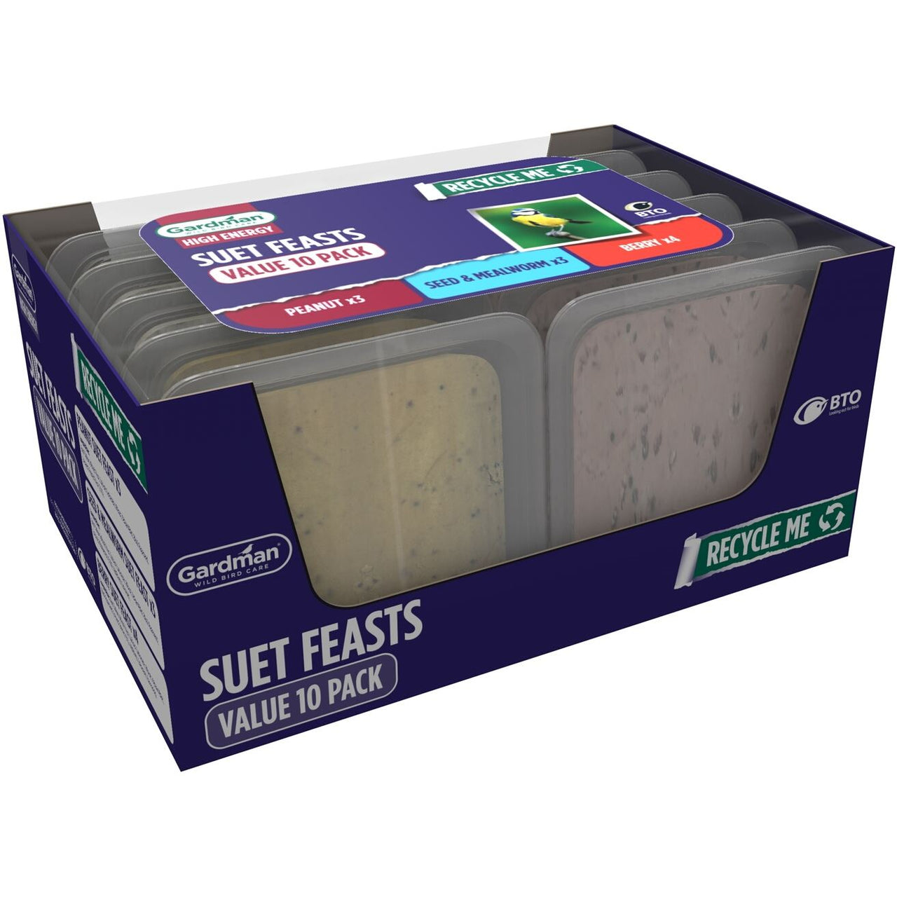 Gardman - Suet Feast, 10pcs Box