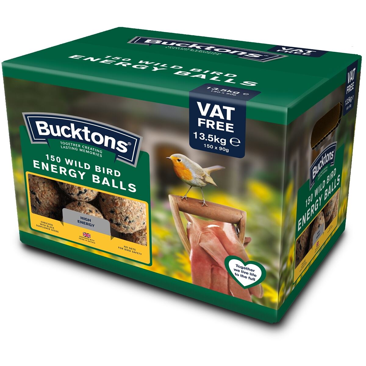 Bucktons - Energy Balls, 150pcs Box