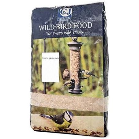 CJ Wildlife - Garden Bird Table Seed Mix, 20kg Sack