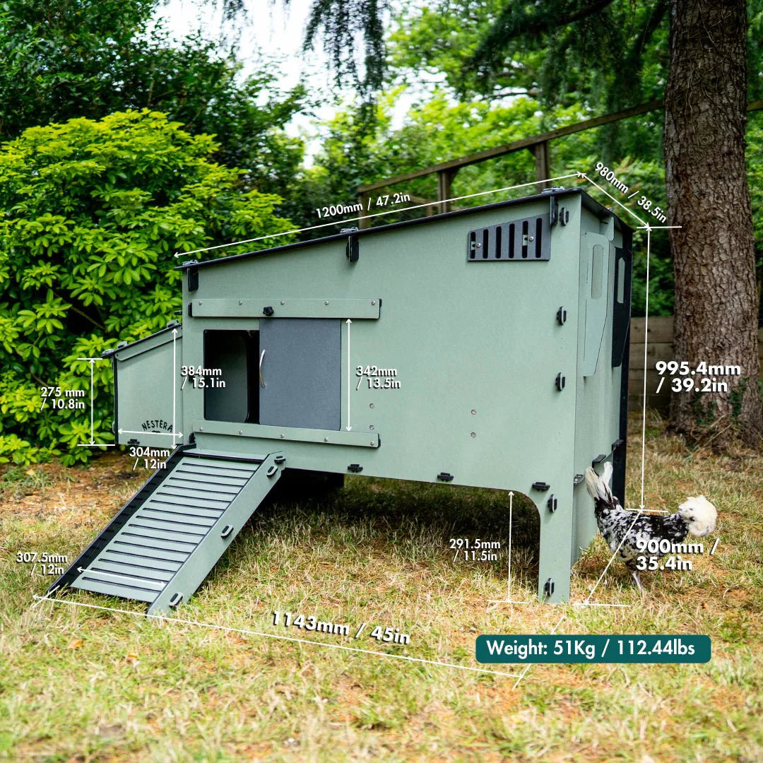 Nestera Aspen 10 Chicken coop for up to 10 Large Birds (Delivery Only)