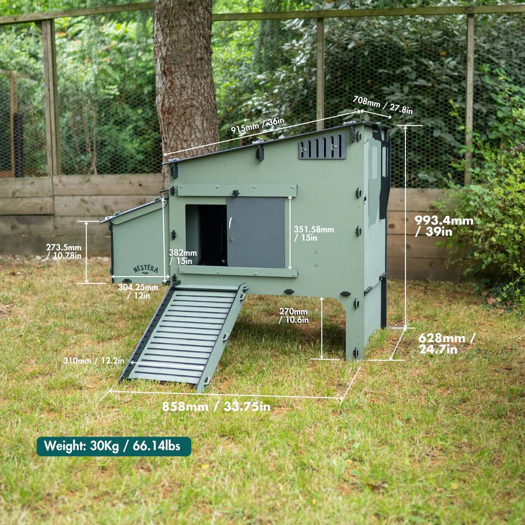 Nestera Aspen 6 Chicken coop for up to 6 Large Birds (Delivery Only)